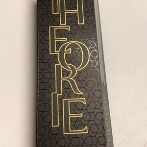 Theory Black and Gold Geometric Design